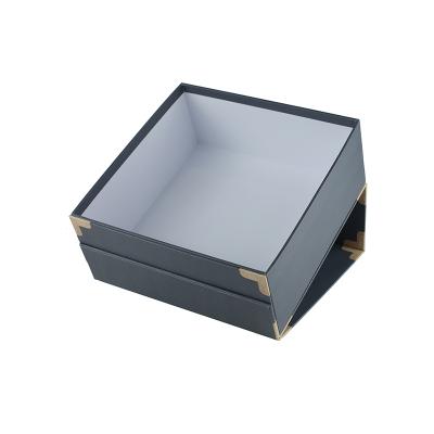 China Sustainable Custom Square Paper Gift Box Packing For Square Box Big Square Boxes for sale