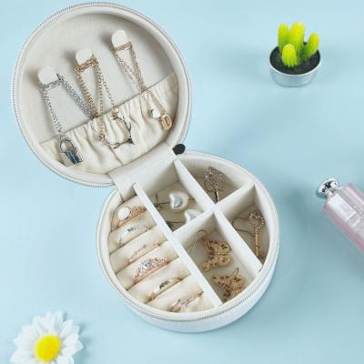 China Beauty Cosmetic Collection\Wholesale Modern Zipper Jewelry Storage Case Home Decoration,European Style Jewelry Box,Portable Mini Box for sale