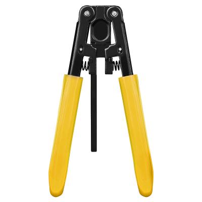 China FTTH Leather-Fiber Stripper, Leather-Wire Pliers, Cable Stripping Tools, Fiber Optic Stripping Pliers, Cable Stripping Tools, yello for sale