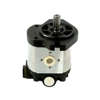 China Spline Shaft Seals Hydraulic Gear Motor With Relief Valve / Check Valve for sale