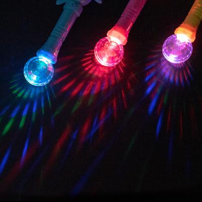 China event & Party Supplies Dolphin LED Flashing Light Bubble Stick Wand Making for sale