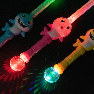 China event & Party Supplies Custom Make Kids Toys LED Plastic Light Sword Toy Flashing Sticks for sale