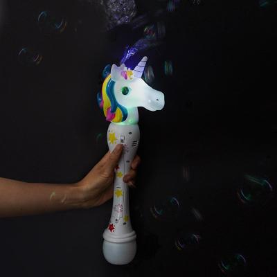 China event & Party Supplies Cute Bubble Gun Soap Gun Toy Bubble Machine The Unicorn for sale