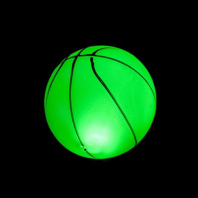 China event & Entertainment Supplies Plastic Toys LED Glow Basketball Ball For Kids Youth Customizable Event And Party Supplies Green Customized Designs Supported ANDX for sale