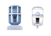 China Reliable Mineral Water Pot Purifier Plastic Primary Dome With Hold Pad for sale