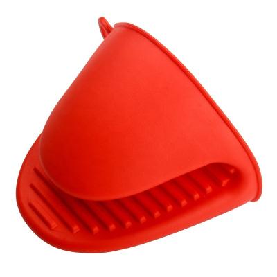 China Factory Price Low MOQ Minimalist Silicone Heat Resistant Pot Holder Mini Oven Silicone Mitts For Baking for sale