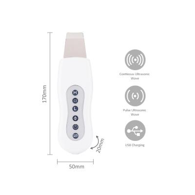 China Biotherapeutic Ultrasonic Skin Scrubber Skin Scrubber DEEP CLEANSING Ultrasonic Scraper and Gentle Skin Device for sale