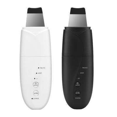 China New Arrival Blackhead Dead Skin Remover Facial Massage Skin Deep Clean Ultrasonic Scrubber for sale