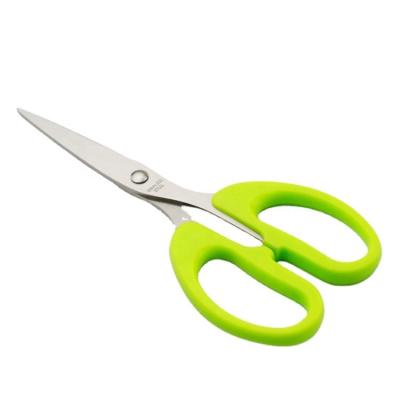 China S2-1119A Universal Scissor Household Office Stainless Steel Cutting Plastic Handle Stationary Paper Cutting Scissors for sale