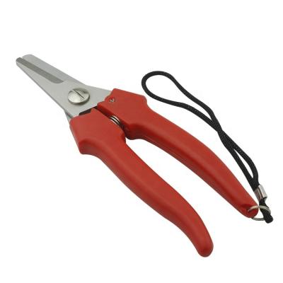 China S6-1031 Professional Anti-skid Steel Handle Garden Tree Pruner Hand Shears Gardening Scissors For Flowers for sale