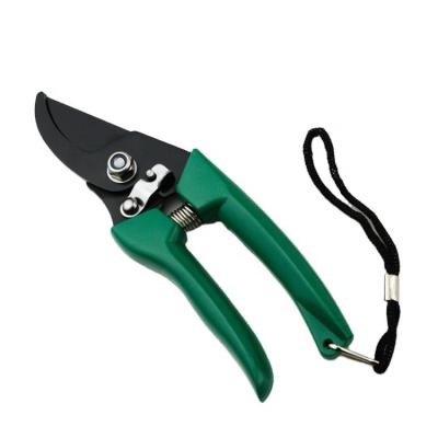 China S6-1016 High Quality Anti-Slip Handle Garden Scissors Gently Grasp Garden Tool Plastic Bypass Pruner for sale