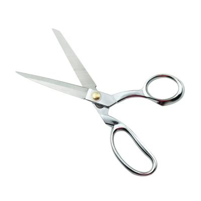 China Classic Full Stainless Steel S8-1029 Blade Zinc Alloy Sharpness Handle Sewing Scissors for sale