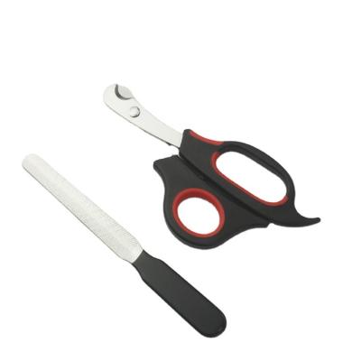 China PG-2001 2020 Viable Pet Nail Grooming Tools Gently Handle Safety Cat Dog Pet Nail Scissor Stainless Steel for sale