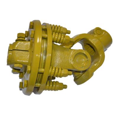 China Yellow Machining Drive Shaft Parts ISO Certificate Metal Drive Shaft Parts Spline 8*30 Cardan Coupling 35*98 for sale