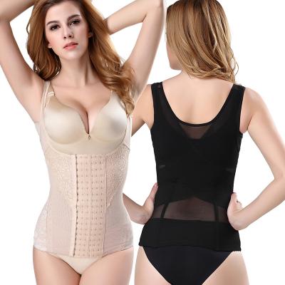 China Breathable Sports Waist Body Shaping Tights Plus Size Women's Clothing Vest Style Strong Spandex Shapewear For Woman for sale