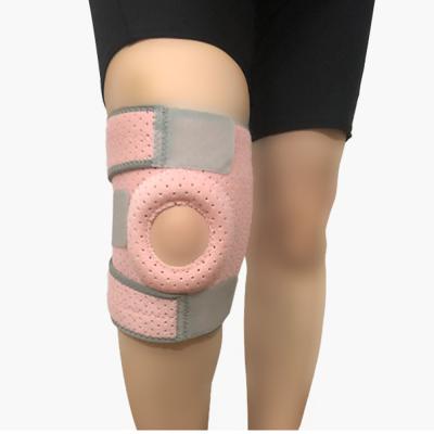 China Knee Brace Running Adjustable Elastic Knee Brace Retraining Protective Gear Knee Sleeve Knee Pad for Outdoor Sport Running Sports and Fitness for sale