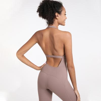 China Breathable Sexy Tomper Jumpsuit Women Sport Jumpsuit for sale