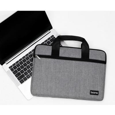 China Oxford Slim Computer Carry Case With Shoulder Strap 15.6 Inch Laptop Sleeve Case Laptop Shoulder Bag for sale