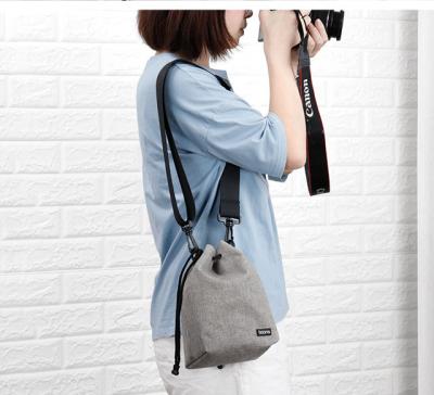 China Vintage Portable Soft Padded Camera Video Oxford Backpack DSLR Traveling Shoulder Bag for sale