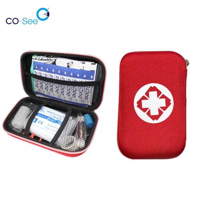 China Waterproof Shockproof Dustproof Home or Hospital Use Logo First Aid Kit Hard Custom Eva Box Medical Equipment Case for Emergency Situation for sale