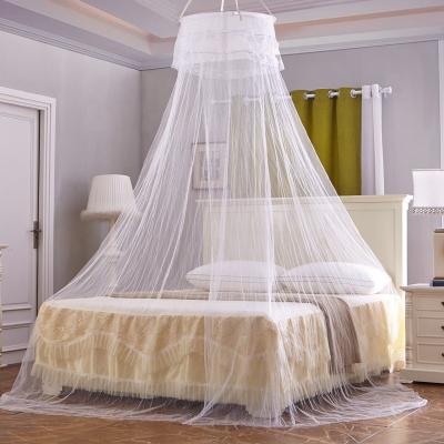 China LLIN Cheap Home Hung Round Cover Protecting Mosquito Foldable Bed Kids Net Protection For Bad Princess 1m 1.2m 1.5m for sale