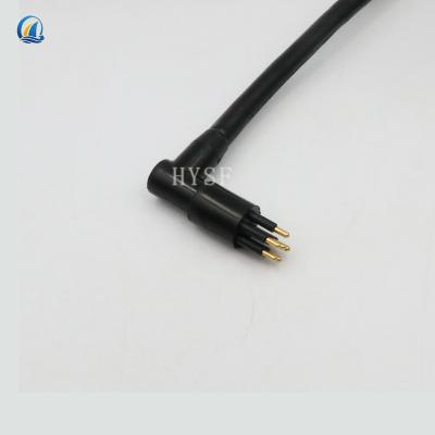 China MCIL8F MCBH8M connectors waterproof deep water connector is used for L-type male and female sockets of ROV underwater camera for sale