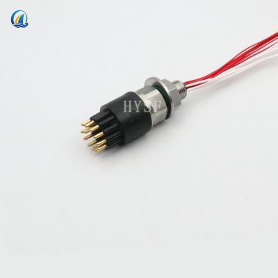 China 12 Round Core Ethernet Cable Embedded Data Waterproof Deep Water Twisted Pair Connector Male Female Plug for sale