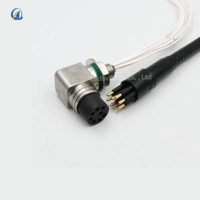 China L-Angle 8 Deep Water Micro Core Connector Cable Deep Water Waterproof Connector MCBHRA8M MCILRA8F for sale