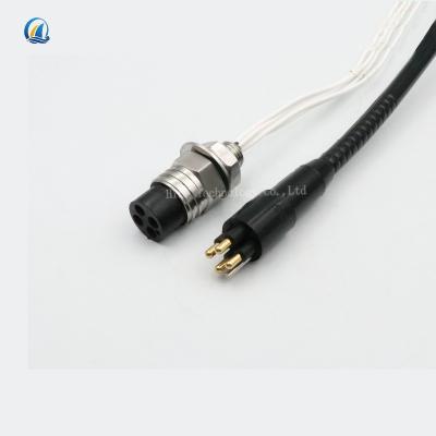 China Round MCBH2-4M MCIL2-4F Miniature Connector Pluggable Waterproof Bottom Waterproof Wet Pluggable Round MCBH2-4M 70MPA Male Female Socket for sale