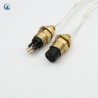 China Deep sea use MCBH5M MCIL8F deep sea copper 5-8-core deep sea connector male-female deep sea underwater wet socket male-female pair plug for sale