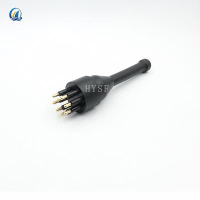 China BH6-16 core standard deep water connector male plug and DC6-16M DC6-16M female plug for sale