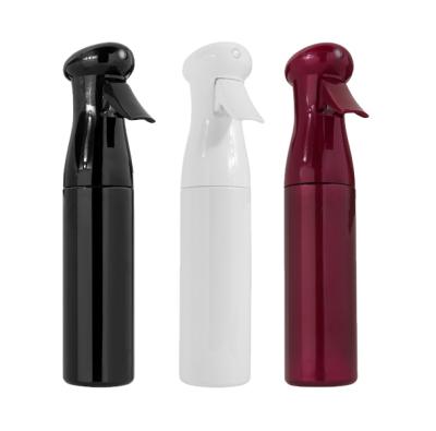 China Continuous Fine Mist Water Bottle Salon Style Continuous Fine Mist Plastic Spray Bottle for sale