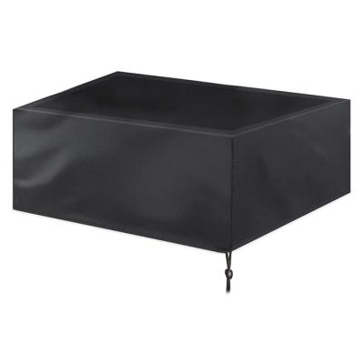 China New Waterproof Black Rectangle Oxford Billiard Table Cover With Raincoat for sale