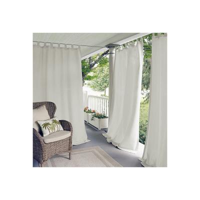 China Best Quality Waterproof White Rectangle Outdoor Oxford Curtain Blind With Raincoat for sale