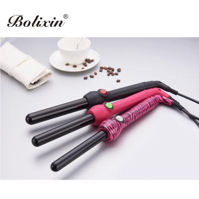 China Custom Ceramic Coating Color Price Private Label Curling Iron Wand Best Hair Curler for sale