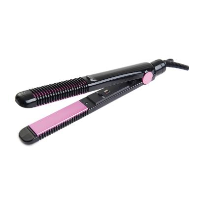 China Black Professional 2 in 1 Hair Straightener and Curler Iron 26*91mm for sale