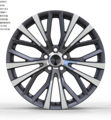 China Hot Selling 15-24 Inch T6061 Aluminum Wheels Custom Rim Aluminum New Product Hot Selling Spoked for sale