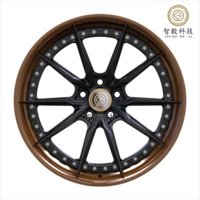 China China Aluminum Manufacturer Custom Alloy Forged Wheels 2pcs Set 20 21 22 24 Inch Deep Discs Forged Concave Wheels for sale