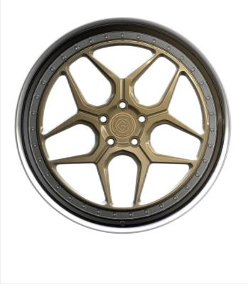 China ZhiGu ALLOY 5x112 wheels 18 inch car rims 26 inch wheels 2 piece forged alloy wheel rims car Rim for sale