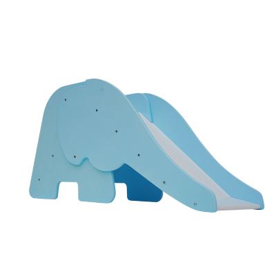 China Eco-friengly Xiair Kids Slide Free Toddler Climber Game Slide Slide Toy For Kids Use Indoor Outdoor Elephant Blue for sale