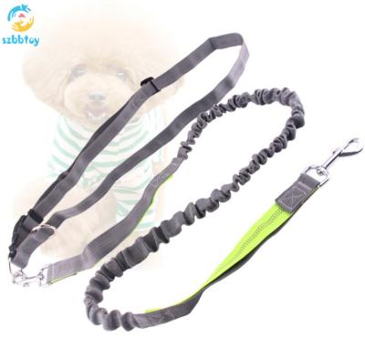 China Wholesale Pet Stocked Supplies Bungee Thoughtful Hands Free Running Dog Leash for sale