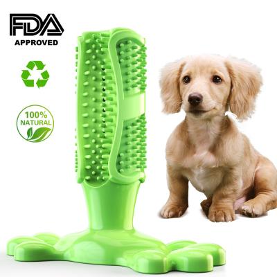 China Viable Hot Selling Hot Sale Pet Amazon Handle Toothbrushes Cheap Soft Silicone Rubber Dog Toothbrush for sale