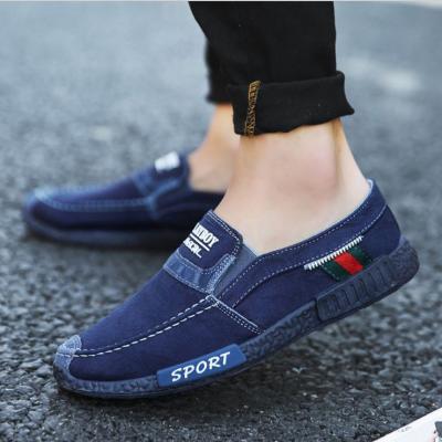 China Men's Fashion Denim Shoes Durable Flat Sneakers Durable Shoes Outdoor Shoes for sale