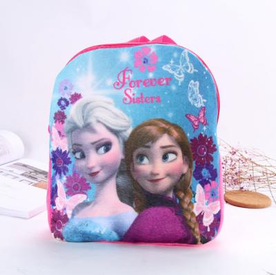 China Cotton Fabric Backpacks School Bags Children's Backpack For Girls And Boys In Kindergarten for sale