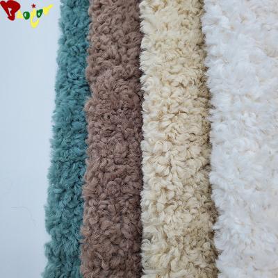 China Polyester Tear-resistant Chiffon Knit Fabric Sherpa Fabric Polyester Cloth Price Per Meter for sale