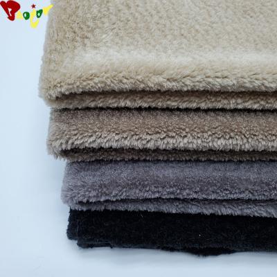 China Christmas Anti-Static Fabric Textile Material Sherpa Fabric By Textile Store Names for sale