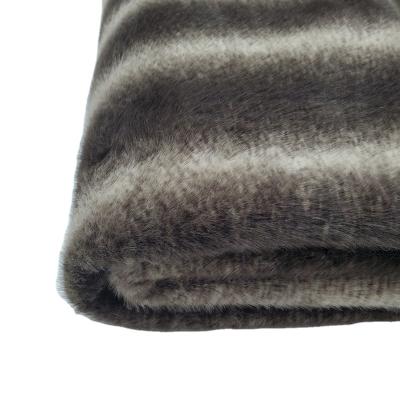 China Custom Print Tear-Resistant Textile Fabric Printed Fabric Like A Faded Velvet Fur Mink for sale