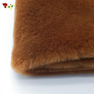 China Wholesale popular Toy High quality faux fur fabric for faux fur bag pink rex rabbit fur coat for sale