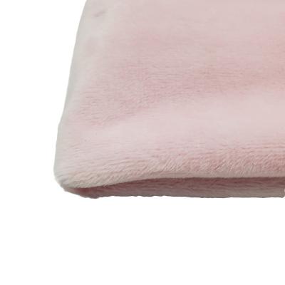 China Hot Selling High Quality Polyester Stretch Super Soft Tear-Resistant Crystal Velor Fabric Spandex Quilted Velvet Fabric for sale