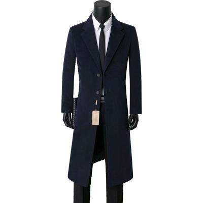 China Custom Made Winter Coat Men Anti-wrinkle Style Clothing Long Men's Trench Coats Men Coat for sale